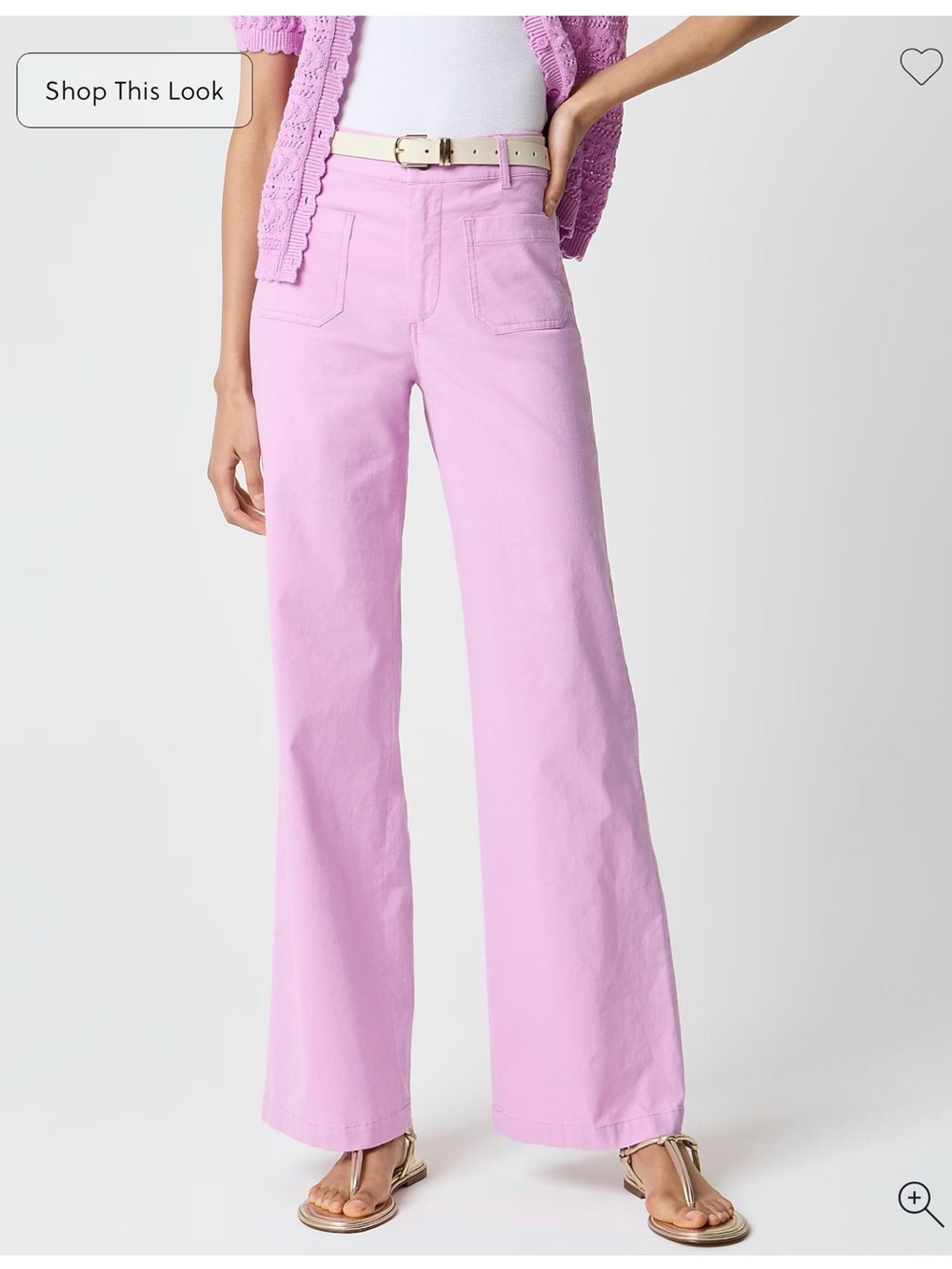 J. Crew Factory Lizzie Pants- Peony